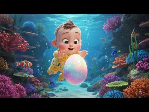 Huevo Sorpresa del Océano | Canción Infantil para Niños | Aventura del Mar 🥚🌊🎵