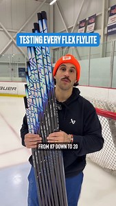 28K views | The 20 flex FLYLITE 勞 @swaggyp_63 The VAPOR FLYLITE stick combines our exclusive TWITCH Taper Technology with a redesigned blade core, creating a quicker release and bringing more pop to every shot. Available now online and in-store. Link in bio to learn more. | Bauer Hockey | Facebook