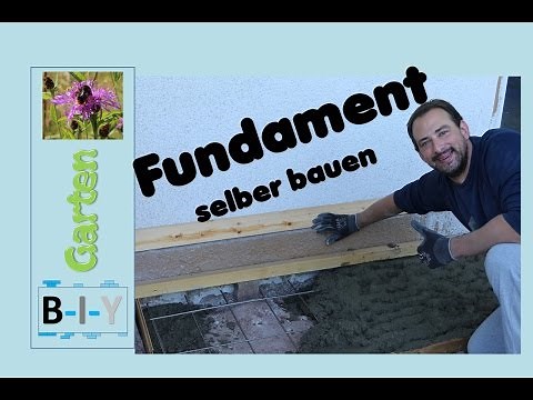Build your own foundation - step-by-step instructions