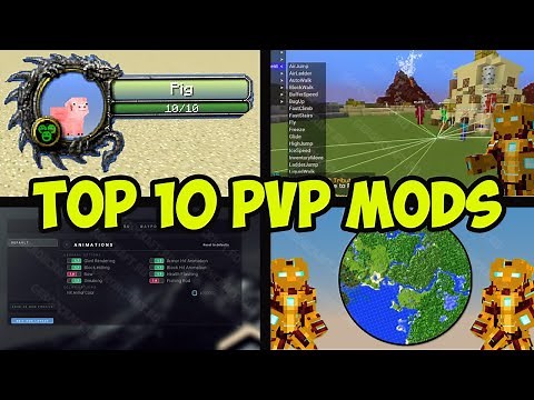 Top 10 Minecraft Mods 1.18.2 - PVP MODS 1.18.2