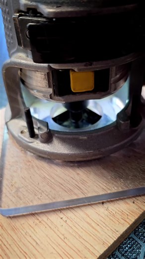 Using a Palm Router for Handle Recess Cuts