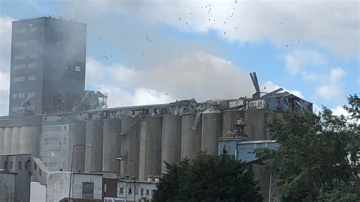 Emergency services respond to 'huge' explosion in Tilbury, Essex | LBC