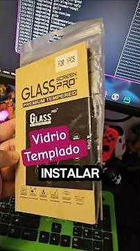 Installing GLASS SCREEN PRO PREMIUM TEMPERED tempered glass for Nintendo Switch Anti-spy