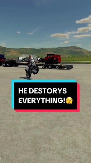 Tag someone you know that’s like this! #SpencerTV #farmingsimulator22 #farmsim #gaming #dirtbike #fyp