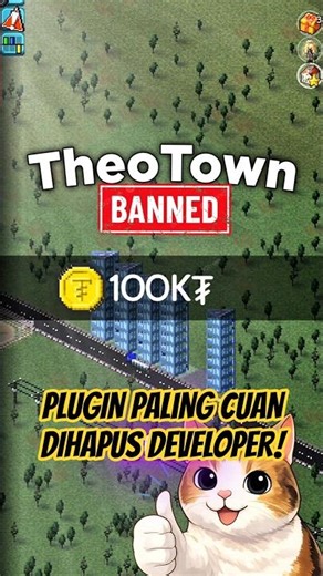PLUGIN PALING CUAN INI DIHAPUS DEVELOPER THEOTOWN! Alien Commercial Building #shorts