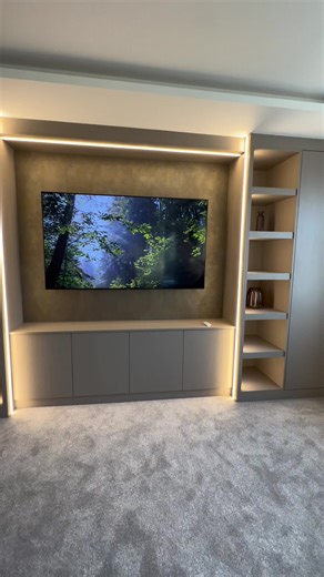 Installing a Flat-Screen TV with LED Light Strip