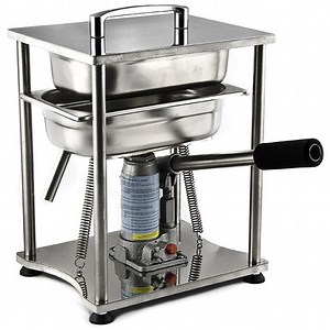 JASNA Hydraulic Juice Press in Stainless Steel