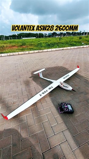 VOLANTEX ASW28 2600mm GLIDER #shortsviral #shortvideo #shorts #rcplanes