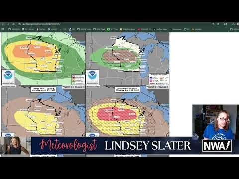 4.12.26 -Severe Weather Briefing for SE Wisconsin going into week of April 13th #wiwx #severeweather