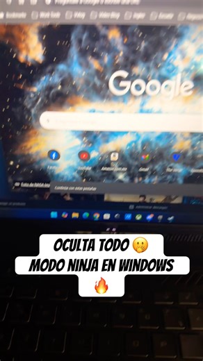 Tienes mil ventanas abiertas? 🤫 Atajo de Windows para salvar tu privacidad en un segundo #windows