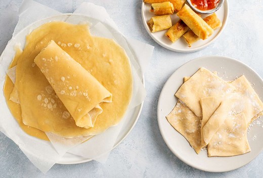 Make Your Own Chinese Egg Roll Wrappers