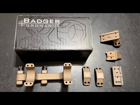 Badger Ordnance Condition One Modular Mount : Best LPVO/Scope Mount For Your AR15 Or Rifle