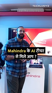 36K views · 310 reactions | Tech Mahindra का Manav AI हर सवाल का देगा जवाब . #technology #AI #news #socialmedia #Qualcomm | Techlusive Hindi | Facebook