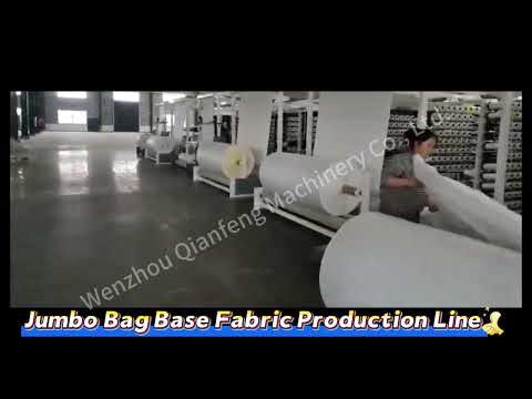 High-Speed Circular Loom for Jumbo Bag Production | PP Woven FIBC Bag Weaving Machine Working Demo