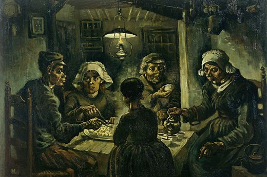 "The Potato Eaters" Van Gogh - Analyzing "The Potato Eaters" Painting
