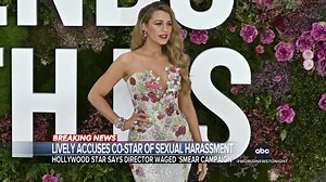 Blake Lively accuses "It Ends With Us' co-star and director Justin Baldoni of sexual harassment and orchestrating a PR smear campaign designed to "destroy" her reputation. Baldoni denies the allegations. Morgan Norwood reports. | ABC World News Tonight with David Muir