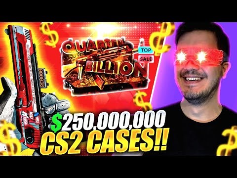 QUARTER BILLION CS2 CASES ! CSGO CASE OPENING ! BEST CASE OPENING MOMENT