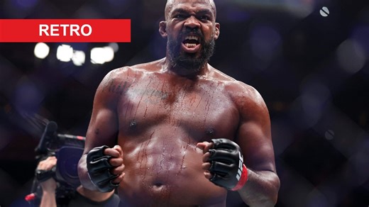 Jon Jones celebrated mid-fight before knocking out his opponent in quickest KO of his career in 2008