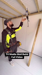 310K views · 1.8K reactions | TV Media Wall Build #How #reel #HomeImprovement #howto #doityourself #diy #asmr #asmrsounds #asmrvideo | The Home Improvements Channel Uk | Facebook