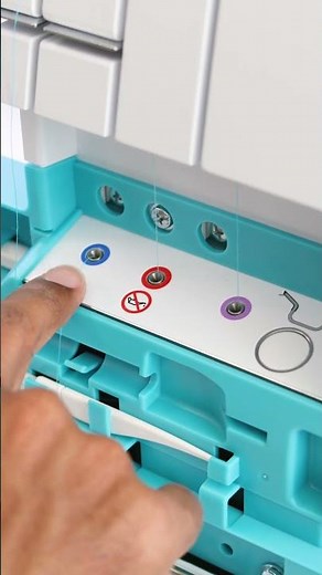 Threading Made Easy – Air Threading on the b68 Maker Edition #sewinghacks #sewing #serger