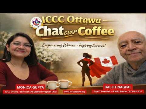 ICCC Ottawa Women Program- Chat Over Coffee