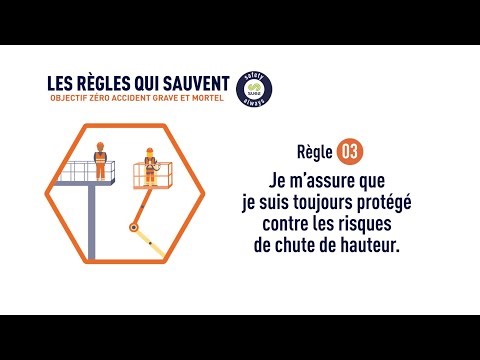 Se protéger contre les risques de chute en hauteur | Les règles qui sauvent | SUEZ