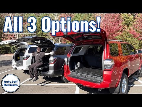 2023 4Runner 2nd & 3rd Row Options - Demo of 3rd Row & Cargo Deck