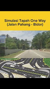 Simulasi Tapah One Way (Jalan Pahang - Bidor) | Tapah Media Official