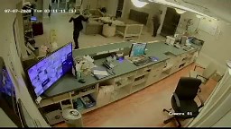 Hotel robbers scatter after encounter with armed security guard