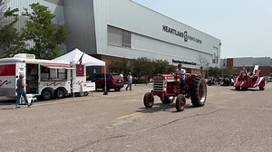 5.5K views · 188 reactions | It’s a great first day for Red Power Round Up 2023 at Grand Island, Nebraska’s Fonner Park. The parade on Friday is at 11:30 and the parade Saturday, the last day of the show, is at 2:30. A guy named Armstrong is the speaker for the banquet tomorrow evening, sponsored by Harry Knobbe Feedyards & Livestock Sales. | Max Armstrong’s Tractor Stuff | Facebook