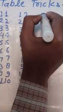 Best Table Tricks of 11 , 12 and 13 //