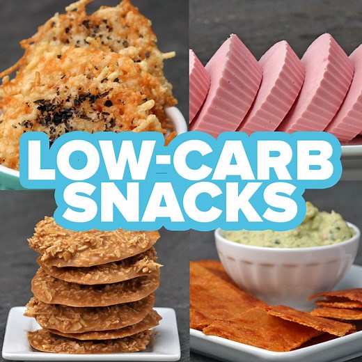 Try these low-carb & keto-friendly snacks this week! Recipes: https://tasty.co/compilation/low-carb-keto-friendly-snacks | Tasty