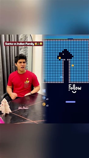 Santa vs Indian Family 🎅🎄😂#shortsfeed#funnyshorts#santa