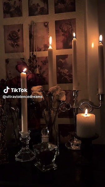 🦢🥀🕯️ #foryou #fyp #vintageroom #vintagegoth #romanticgoth #whimsical #bedroom #vampireaesthetic #victoriangoth #gothroom #viral #bedroom