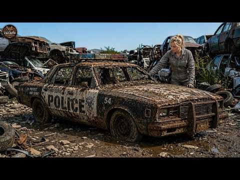 FULL Restoration of Abandoned Police Car | Restoring a Forgotten Cop Car After 99 Years