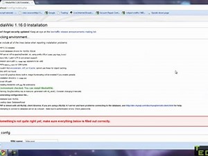 How to install MediaWiki to your website.