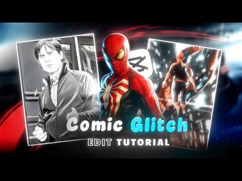 Capcut funk criminal glitch edit tutorial [ comic glitch ]