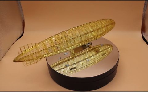 Hindenburg Zeppelin Brass Model Kit – DIY Laser Cut Airship Display - Etsy