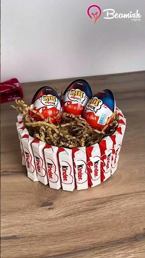 Chocolate gift box for Christmas 🍫🎁 #creative #chocolategift #christmatreats