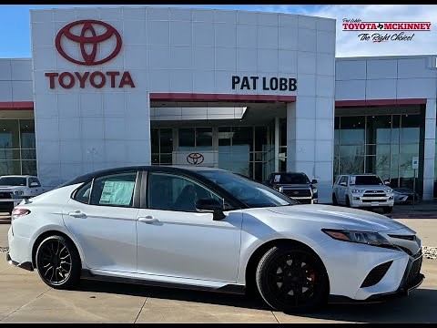 2022 TOYOTA Camry TRD V6 in Wind Chill Pearl walk around what's new differences video pictorial
