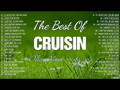 Relaxing Beautiful Evergreen Cruisin Love Songs 80's 90's 🌷 Compilation of Old Love Songs