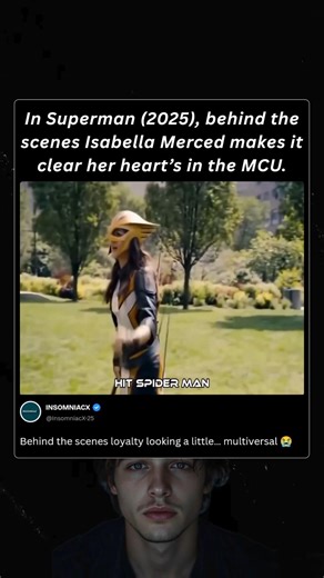 In Superman (2025), behind the scenes Isabella Merced makes it clear her heart’s in the MCU