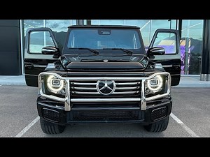 All-new 2025 G-Class G 550 SUV with 3.0L inline-6 engine (443 hp) and starting at $148,250 MSRP