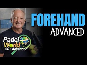 Advanced Padel Lesson : Forehand - over the ball - to dominate players at the net