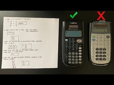 Best FE Calculator (TI-36X Pro)