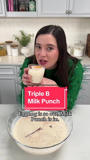 Delicious Milk Punch Recipe for Holiday Celebrations