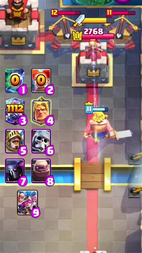Elixir vs Dagger Evolution in Clash Royale Gameplay