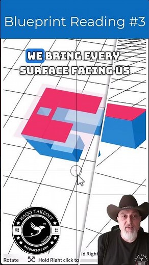 Blueprint Reading Shorts#3/1 - Orthographic Projection