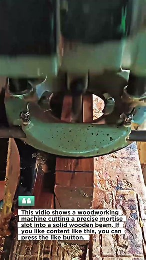 Mortise Slot Woodworking Machine – Precision Wood Joinery Technique