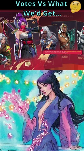 Votes Vs The Free Skin We'd Get... - Marvel Rivals